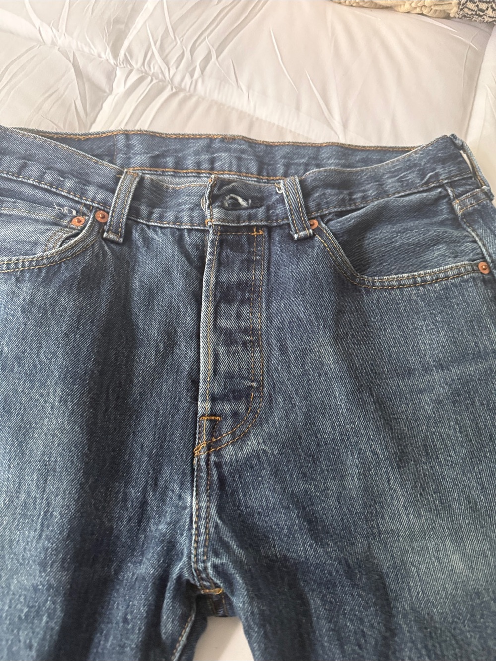 Levi's Men's Dark Blue Straight Jeans